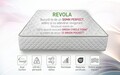 Saltea Ortopedica REVOLA Arcuri Pocket 7 Zone de Confort, 90x200x21 cm, Tehnologie sustenabila Cyrcle®, Dual Confort