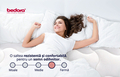 Saltea Infinit Confort, 140x200x23 cm, Cocos Fiber, Latex, Memory Foam, medie