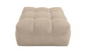 Taburet pouf Teddy, Bej sand