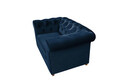 Fotoliu Oxford Chesterfield, Albastru