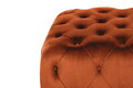 Taburet Oxford Chesterfield, Rust Maro rosiatic