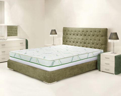 Saltea Bamboo Arctic Gel Memory 4 Confort  140x200 cm, anatomica, husa antialergica, reversibila