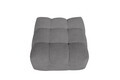 Taburet pouf Teddy, Gri