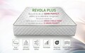 Saltea Ortopedica Revola PLUS Arcuri Pocket 7 Zone de Confort, 140x200x28 cm, Tehnologie sustenabila Cyrcle®, Dual Confort