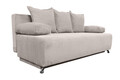 Canapea extensibil Perugia, textil reyat, Dove