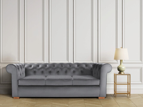 Canapea Oxford Chesterfield, 3 locuri