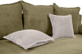 Canapea extensibil Perugia, textil reyat, Olive