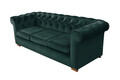 Canapea Oxford Chesterfield, 3 locuri, Verde