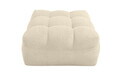 Taburet pouf Teddy, Ivory