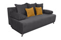 Canapea extensibil Perugia, textil reyat, Graphite