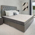 Saltea Ortopedica Fitt Musetel Cocos, 160x200x24 cm, Spuma Memory 7 Zone de Confort, Anatomica