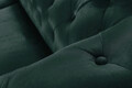 Fotoliu Oxford Chesterfield, Verde