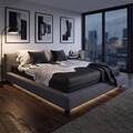 Saltea American Beauty Memory, 90x200 cm, Ortopedica, Dual Confort