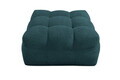 Taburet pouf Teddy, Teal verde petrol