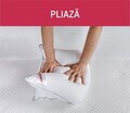 Perna puf si pana gasca 50 x 70 cm, 10% puf de gasca, 90% pana de gasca