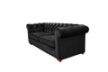 Canapea Oxford Chesterfield, 2 locuri, Graphite