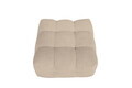 Taburet pouf Teddy, Bej sand