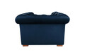Fotoliu Oxford Chesterfield, Albastru