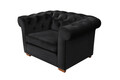 Fotoliu Oxford Chesterfield, Graphite