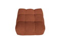 Taburet pouf Teddy, Terra caramiziu