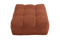 Taburet pouf Teddy, Terra caramiziu