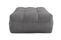 Taburet pouf Teddy, Gri