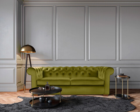 Canapea Oxford Chesterfield, 2 locuri