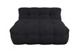 Fotoliu Teddy, Negru