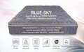 Saltea Ortopedica Blue Sky Latex Pocket,  Arcuri individuale 7 Zone de Confort, 140x200x30 cm, Tehnologie sustenabila Cyrcle®, fermitate medie