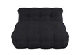 Fotoliu Teddy, Negru