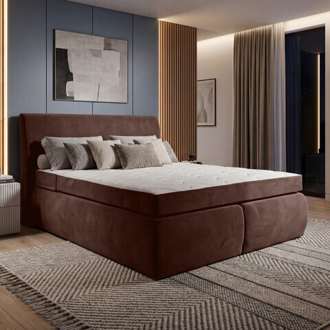 Pat Leone, 180x200 cm, Maro tobacco, Lada depozitare