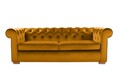 Canapea extensibila Oxford Chesterfield, 3 locuri, Mustard