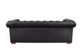 Canapea extensibila Oxford Chesterfield, 3 locuri, Graphite