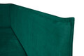 Pat copii Merlin extensibil 90x200 cm, verde pin, orientare stanga