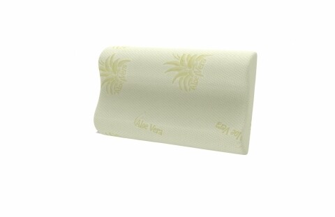 Perna Anatomica Memory Latex Aloe Vera 40x60 cm