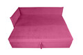 Pat copii Merlin extensibil 90x200 cm, roz barbie, orientare stanga