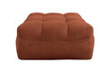 Taburet pouf Teddy, Terra caramiziu