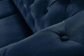 Canapea Oxford Chesterfield, 3 locuri, Albastru