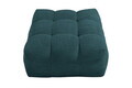 Taburet pouf Teddy, Teal verde petrol