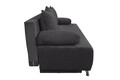 Canapea extensibil Perugia, textil reyat, Graphite