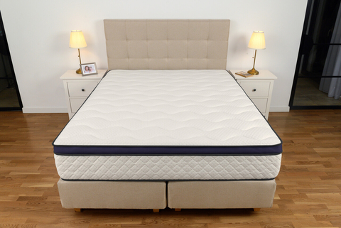 Navy Kaltschaum Pocket, 140x200x30 cm, Arcuri Individuale, Spuma 7 Zone de Confort, fermitate medie