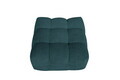 Taburet pouf Teddy, Teal verde petrol