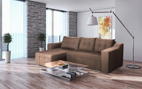 Coltar extensibil Verona cu lada de depozitare