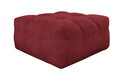 Taburet pouf Teddy, Rosu