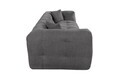 Canapea Teddy, 3L, Gri
