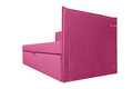 Pat copii Merlin extensibil 90x200 cm, roz barbie, orientare dreapta