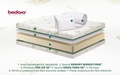 Pachet saltea ortopedica Relax Aloe Vera 160x190x17 cm, spuma  Memory 2 cm, pilota 200x220 cm si 2 perne 50x70 cm