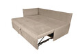 Pat copii Merlin extensibil 90x200 cm, bej deschis, orientare stanga