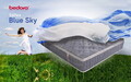 Saltea Ortopedica Blue Sky Latex Pocket,  Arcuri individuale 7 Zone de Confort, 140x190x30 cm, Tehnologie sustenabila Cyrcle®, fermitate medie
