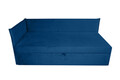 Pat copii Merlin extensibil 90x200 cm, albastru, orientare stanga